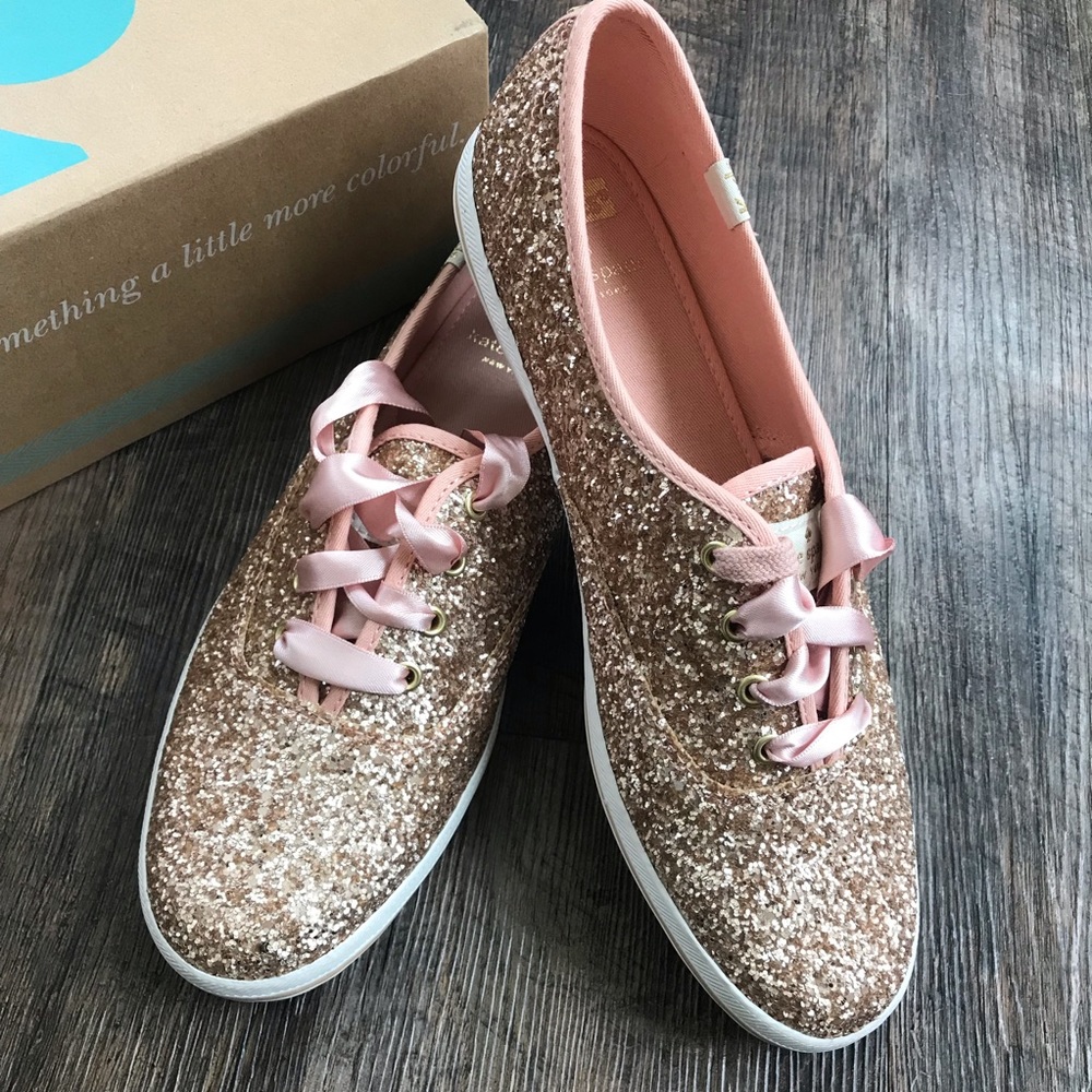 Kate Spade Keds in Rose Gold